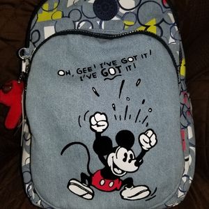 NWT Kipling Mickey 90th Birthday Backpack